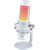 HyperX QuadCast S - USB Microphone (White-Grey) - RGB Lighting