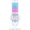 HyperX QuadCast S - USB Microphone (White-Grey) - RGB Lighting