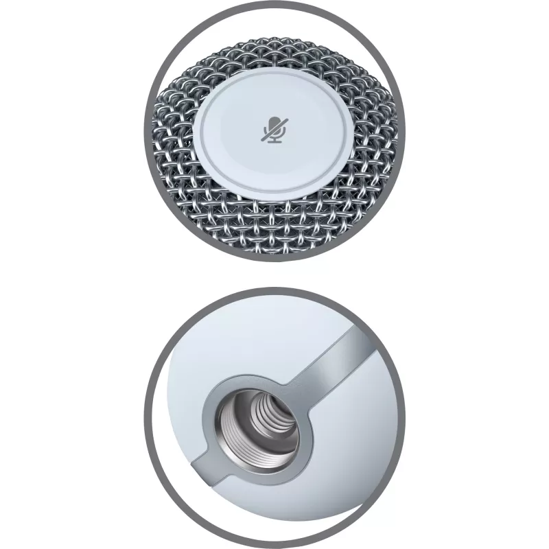 HyperX SoloCast - USB Microphone (White)