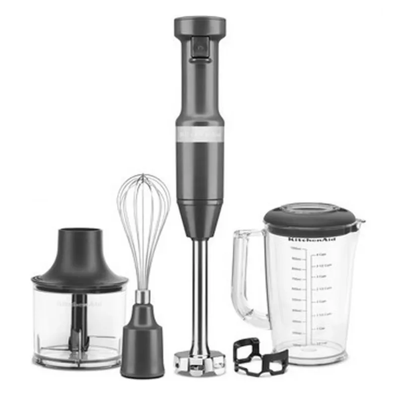 KitchenAid 5KHBV83EDG 1 L Immersion blender 180 W Grey