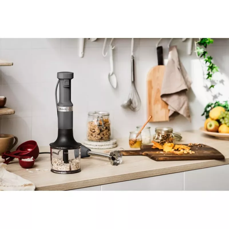 KitchenAid 5KHBV83EDG 1 L Immersion blender 180 W Grey