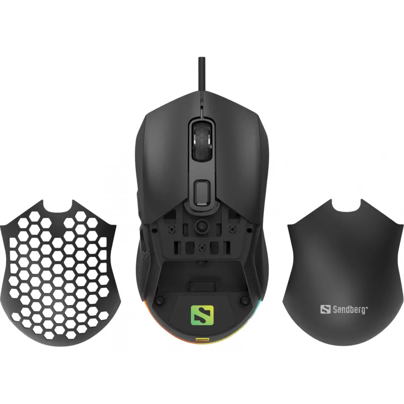 Mouse Sandberg FlexCover 6D USB Type-A