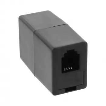 InLine Modular Coupling RJ10 4P4C female / female 69999E
