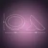 Smart table lamp Philips Hue White and colour ambience Bloom