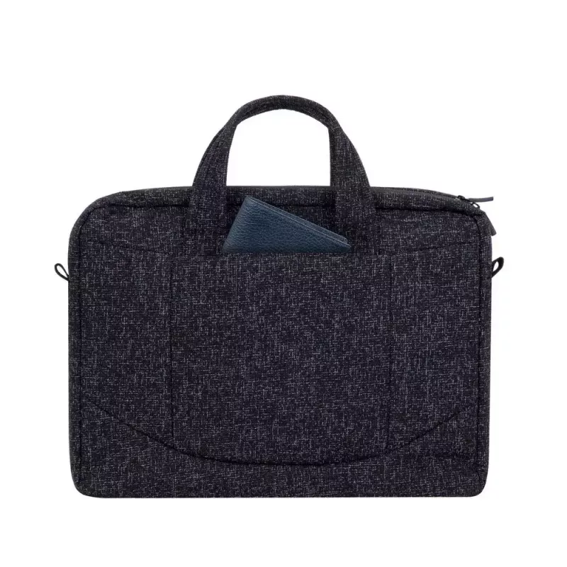 Messenger case Rivacase 7931 39.6 cm 15.6 inch Black White
