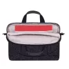 Messenger case Rivacase 7931 39.6 cm 15.6 inch Black White