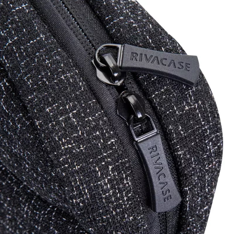 Messenger case Rivacase 7931 39.6 cm 15.6 inch Black White