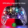 HyperX Clutch Gladiate - Wired Gaming RGB Controller - Xbox, Gamepad, Xbox One, Xbox Series X, Wired, USB, USB Type-A, USB Type-C, Transparent