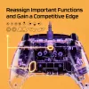 HyperX Clutch Gladiate - Wired Gaming RGB Controller - Xbox, Gamepad, Xbox One, Xbox Series X, Wired, USB, USB Type-A, USB Type-C, Transparent