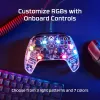 HyperX Clutch Gladiate - Wired Gaming RGB Controller - Xbox, Gamepad, Xbox One, Xbox Series X, Wired, USB, USB Type-A, USB Type-C, Transparent