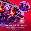 HyperX Clutch Gladiate - Wired Gaming RGB Controller - Xbox, Gamepad, Xbox One, Xbox Series X, Wired, USB, USB Type-A, USB Type-C, Transparent