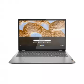 Lenovo IdeaPad Flex 3 Chrome 15IJL7 Intel® Celeron® N N4500 Chromebook 39.6 cm (15.6 inch) Touchscreen Full HD 8 GB LPDDR4x-SDRAM 128 GB eMMC Wi-Fi 6 (802.11ax) ChromeOS German Grey