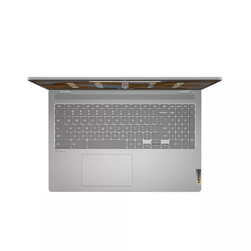 Lenovo IdeaPad Flex 3 Chrome 15IJL7 Intel® Celeron® N N4500 Chromebook 39.6 cm (15.6 inch) Touchscreen Full HD 8 GB LPDDR4x-SDRAM 128 GB eMMC Wi-Fi 6 (802.11ax) ChromeOS German Grey