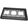 PC Mini Tower case INTER-TECH IM-2 Expander, Mini-ITX/Micro ATX, supports ATX/SFX PSUs, 2.5 inch & 3.5 inch drives, front/top fans 120/140 mm, black