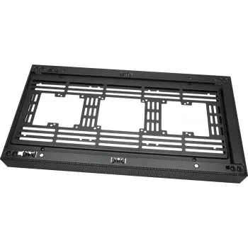 PC Mini Tower case INTER-TECH IM-2 Expander, Mini-ITX/Micro ATX, supports ATX/SFX PSUs, 2.5 inch & 3.5 inch drives, front/top fans 120/140 mm, black