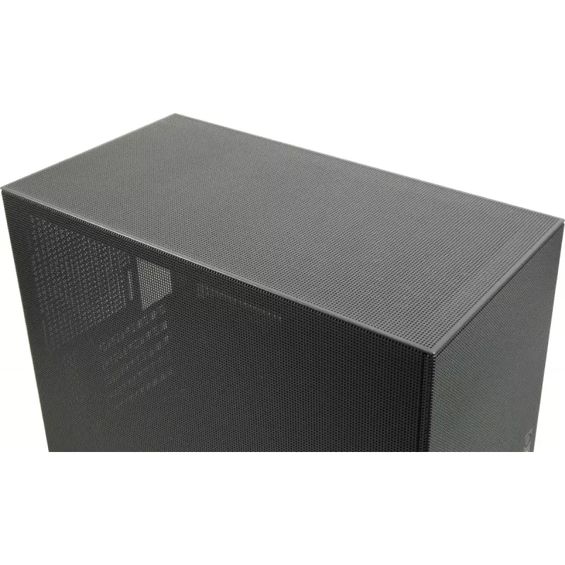 PC Mini Tower case INTER-TECH IM-2 Expander, Mini-ITX/Micro ATX, supports ATX/SFX PSUs, 2.5 inch & 3.5 inch drives, front/top fans 120/140 mm, black