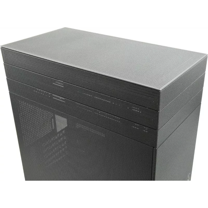 PC Mini Tower case INTER-TECH IM-2 Expander, Mini-ITX/Micro ATX, supports ATX/SFX PSUs, 2.5 inch & 3.5 inch drives, front/top fans 120/140 mm, black