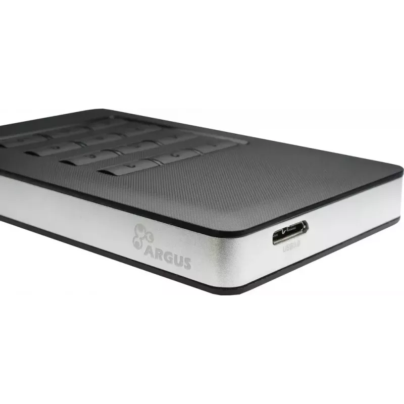 HDD enclosure Inter-Tech GD-25LK01 Aluminium Black 2.5 inch