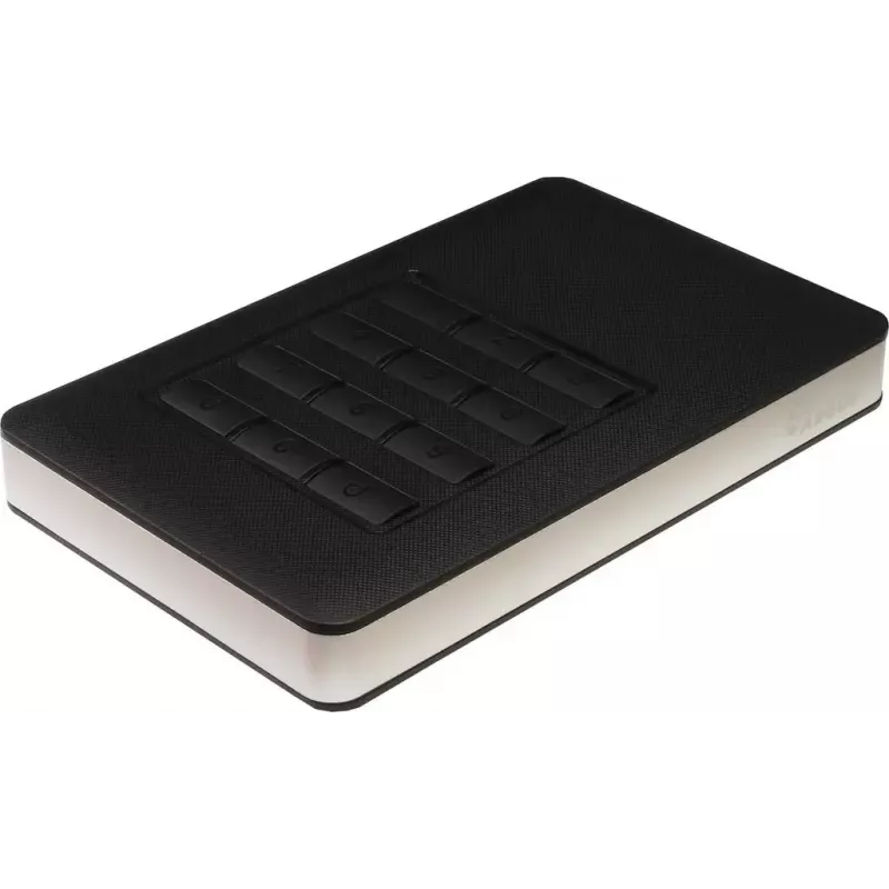 HDD enclosure Inter-Tech GD-25LK01 Aluminium Black 2.5 inch