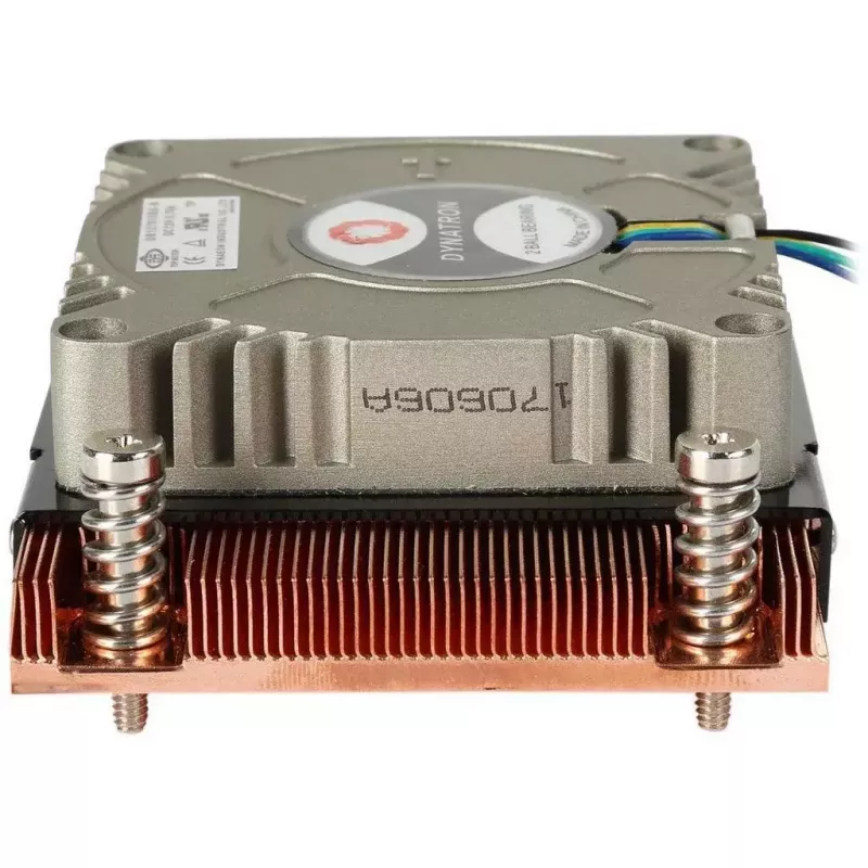 Air cooler Dynatron A-18 Processor 7 cm Copper Grey