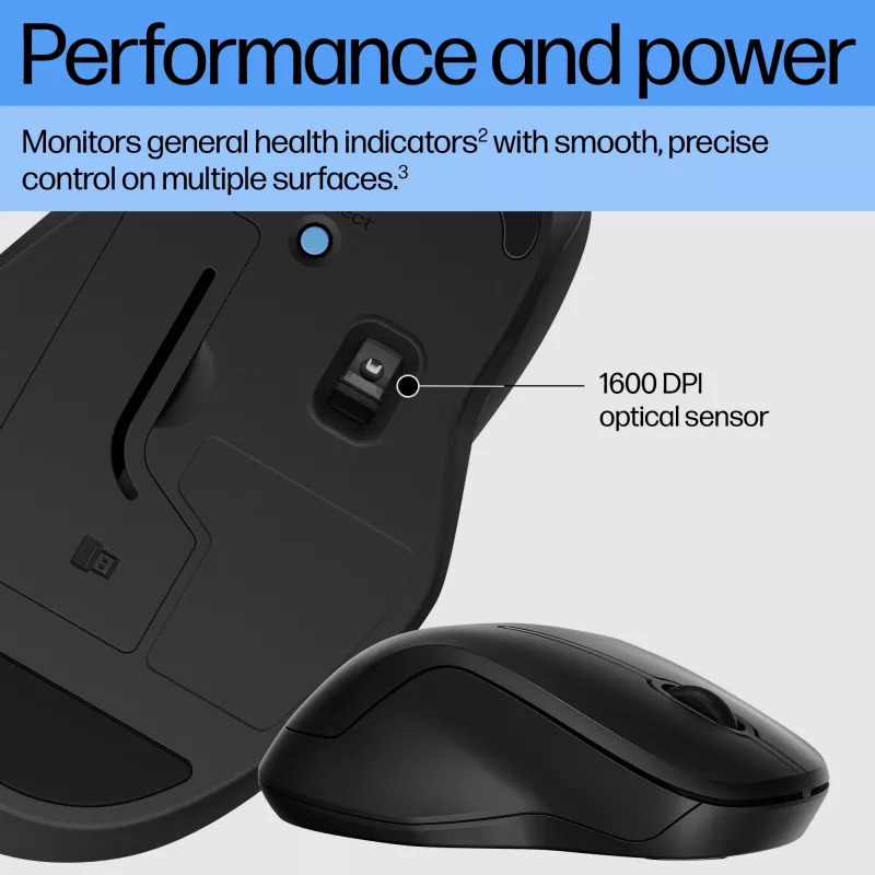 Mouse HP 255 Dual Wireless Mouse RF Wireless + Bluetooth