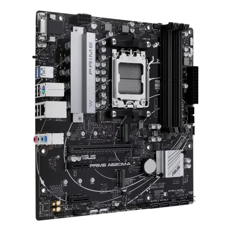 Motherboard ASUS PRIME A620M-A-CSM AMD A620 Socket AM5 micro ATX