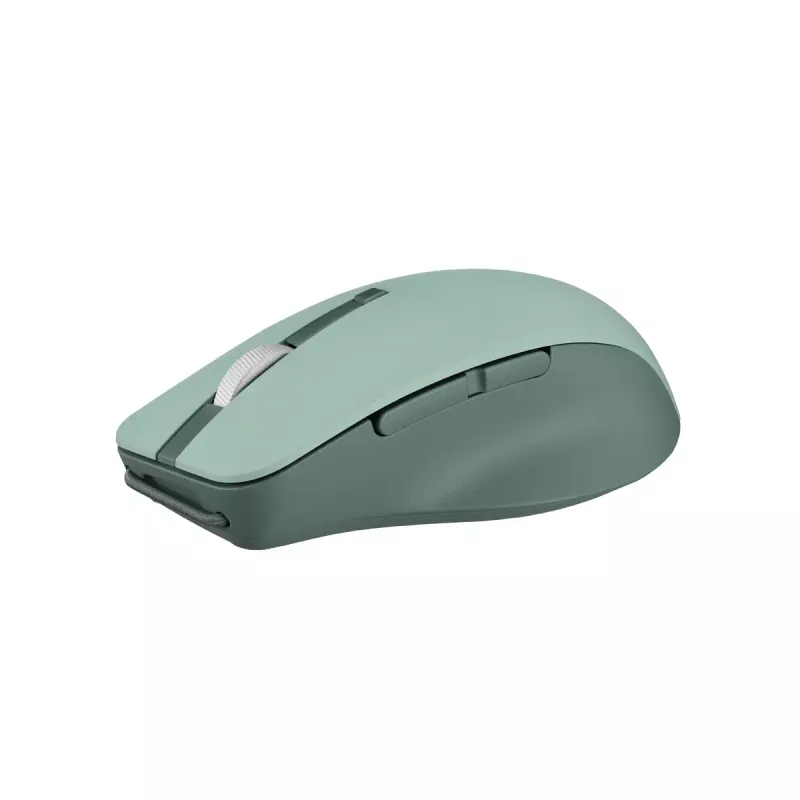 Mouse ASUS SmartO MD200 Silent Plus — Ambidextrous RF Wireless + Bluetooth, Optical 4200 DPI, 6 buttons, green