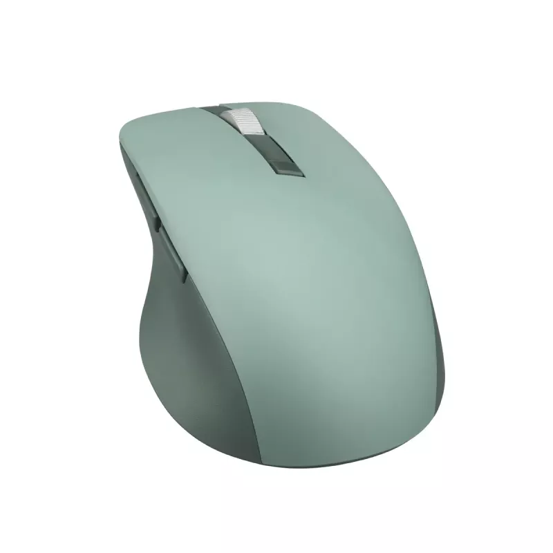 Mouse ASUS SmartO MD200 Silent Plus — Ambidextrous RF Wireless + Bluetooth, Optical 4200 DPI, 6 buttons, green