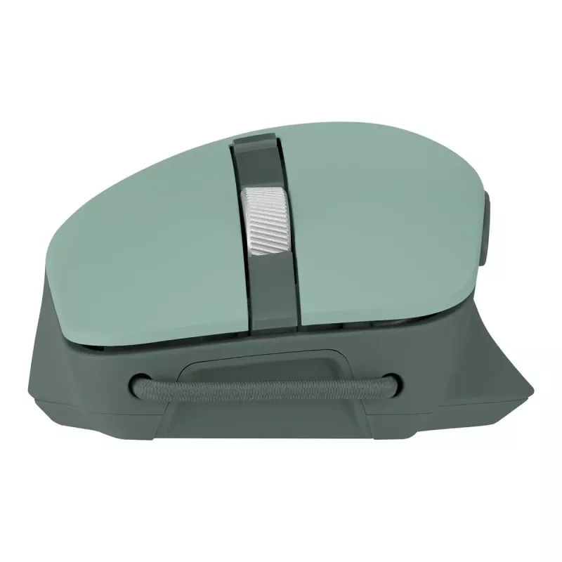 Mouse ASUS SmartO MD200 Silent Plus — Ambidextrous RF Wireless + Bluetooth, Optical 4200 DPI, 6 buttons, green