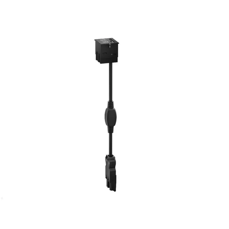 Socket Outlet USB A + USB C Bachmann 917.227 Black IP20 250V