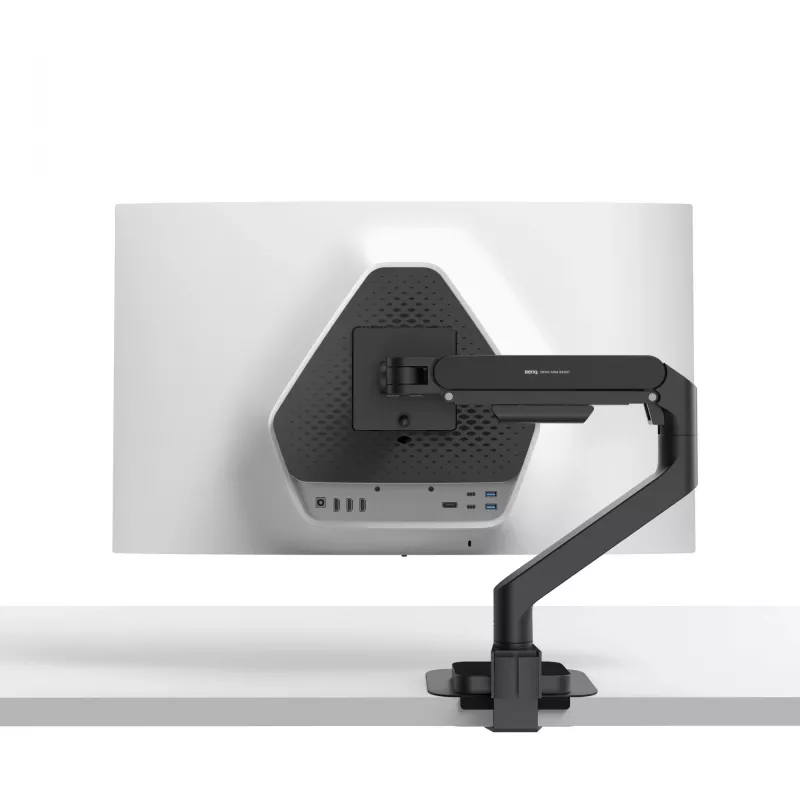 Monitor arm BenQ BSH01 — Ergo Arm adjustable height, VESA compatible, black