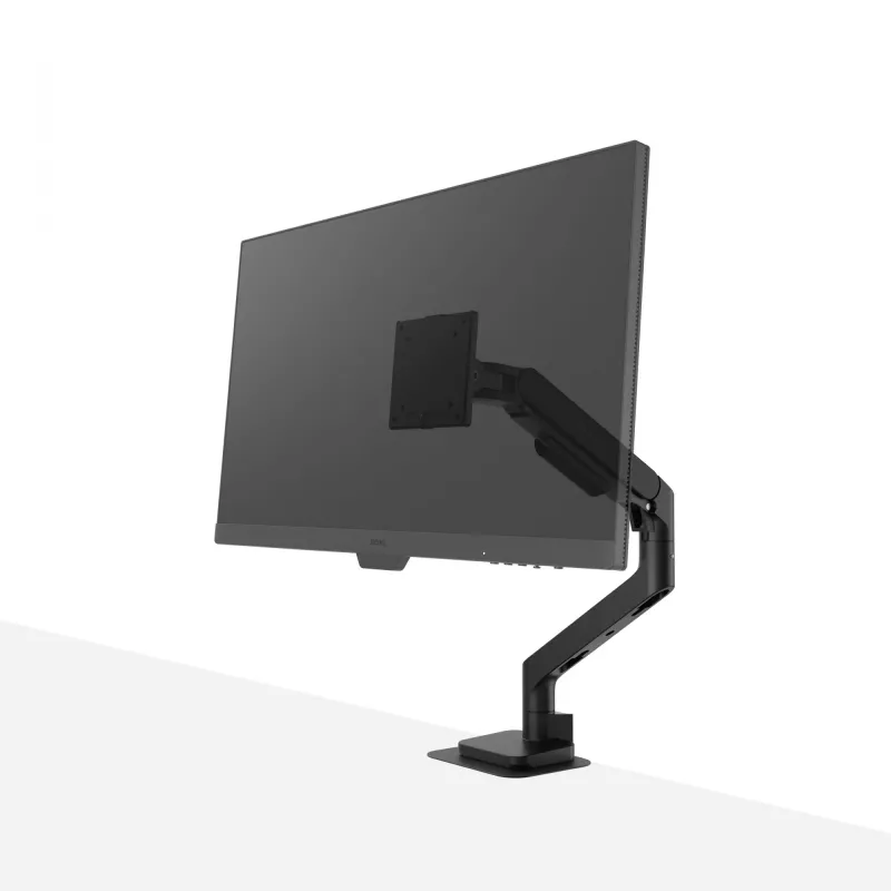 Monitor arm BenQ BSH01 — Ergo Arm adjustable height, VESA compatible, black