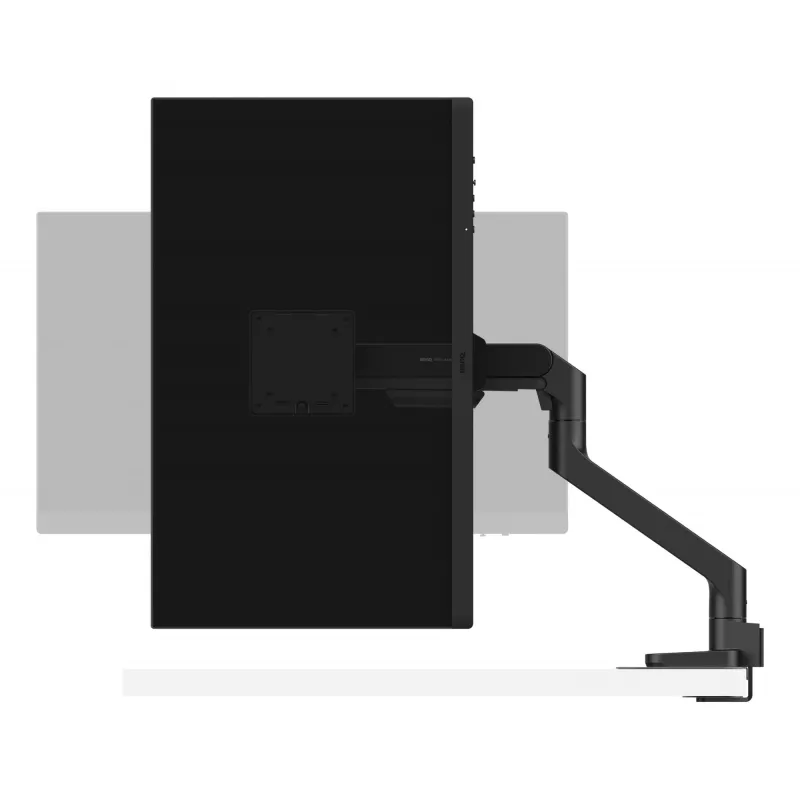 Monitor arm BenQ BSH01 — Ergo Arm adjustable height, VESA compatible, black