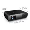 BenQ W4100i Standard throw projector 3200 ANSI lumens DLP UHD 4K (3840x2160) 3D Black