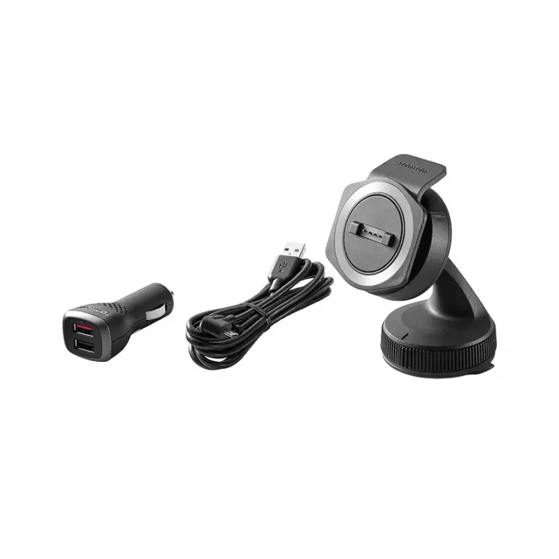 TomTom Car Mounting Kit for Rider 40/400 with Dual Charging - Black