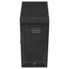 Aerocool Graphite v1 Mid Tower Case, Tempered Glass Side Panel, Black