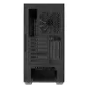 Aerocool Graphite v1 Mid Tower Case, Tempered Glass Side Panel, Black