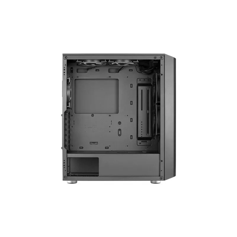 PC Case AEROCOOL Interstellar Midi Tower Black — ATX, supports up to 362 mm GPU, 163 mm CPU cooler, 3x120/360 mm front radiator