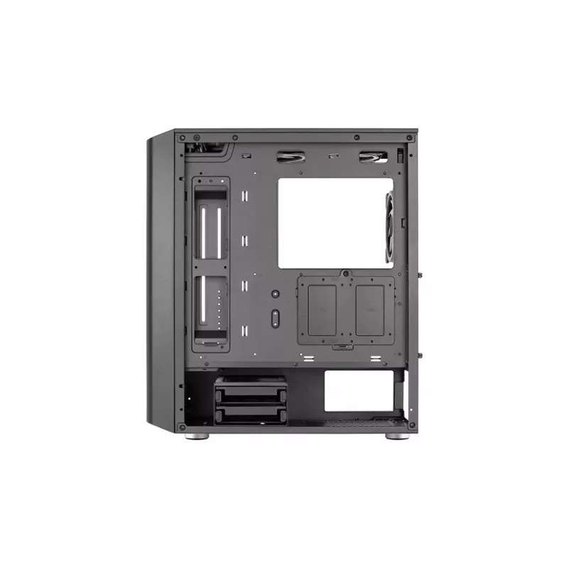 PC Case AEROCOOL Interstellar Midi Tower Black — ATX, supports up to 362 mm GPU, 163 mm CPU cooler, 3x120/360 mm front radiator
