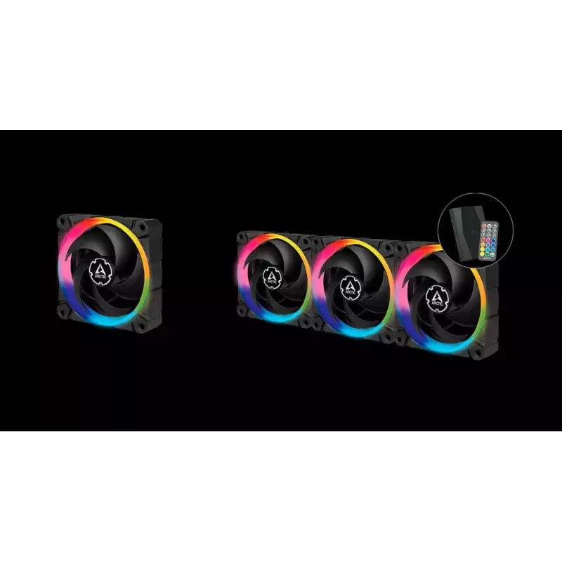 ARCTIC BioniX P120 A-RGB Pressure-optimised 120 mm Fan with A-RGB