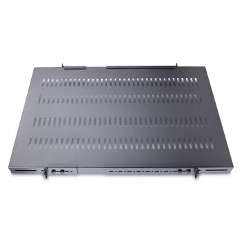 StarTech.com 1U 4-Post Adjustable Vented Server Rack Mount Shelf - 330lbs(150 kg) - 19.5 to 38in Adjustable Mounting Depth Universal Tray for 19 inch AV/ Network Equipment Rack - 27.5in Deep
