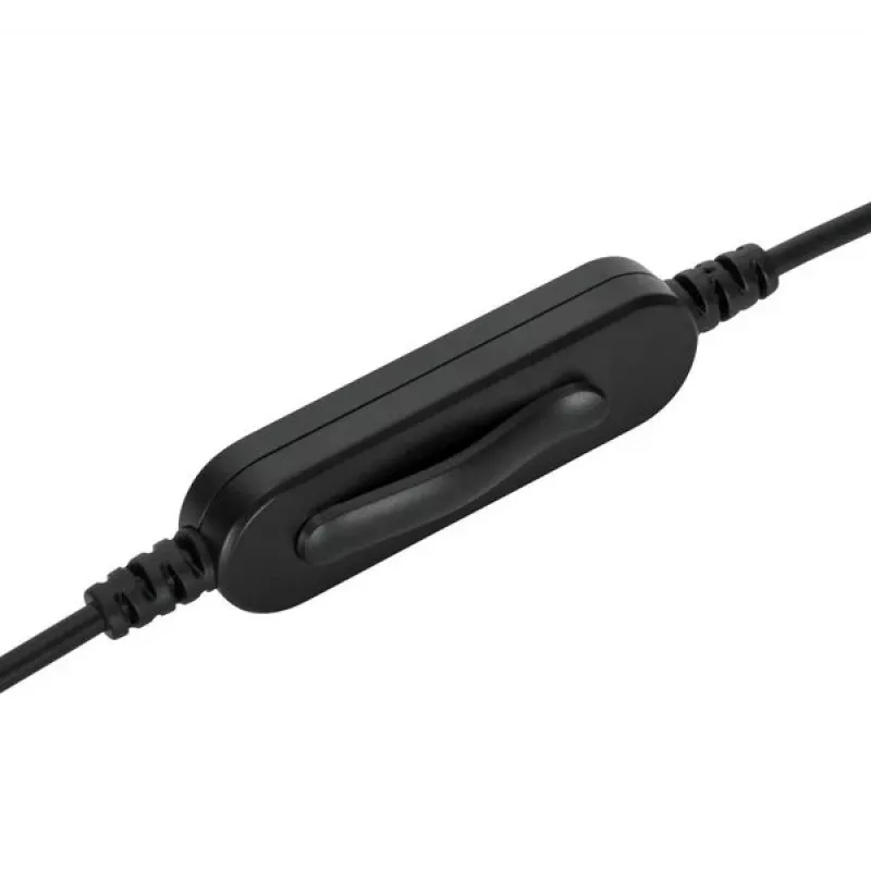 Targus AEH102GL headphones/headset Wired Head-band Calls/Music USB Type-A Black
