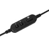 Targus AEH102GL headphones/headset Wired Head-band Calls/Music USB Type-A Black