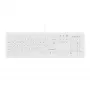 Contour Design Active Key Contour ClassicClean Medical Keyboard IP68 Full-Size Wired White DE C8100