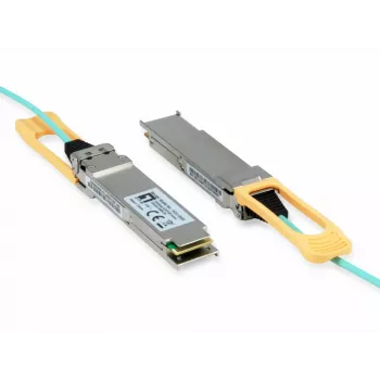 LevelOne AOC-0501 network transceiver module Fiber optic 103100 Mbit/s QSFP28 850 nm