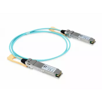 LevelOne AOC-0502 network transceiver module Fiber optic 103100 Mbit/s QSFP28 850 nm