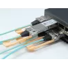 LevelOne AOC-0502 network transceiver module Fiber optic 103100 Mbit/s QSFP28 850 nm
