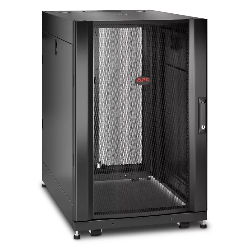 APC NetShelter SX, Server Rack Enclosure, 18U, Black, 925H x 600W x 900D mm