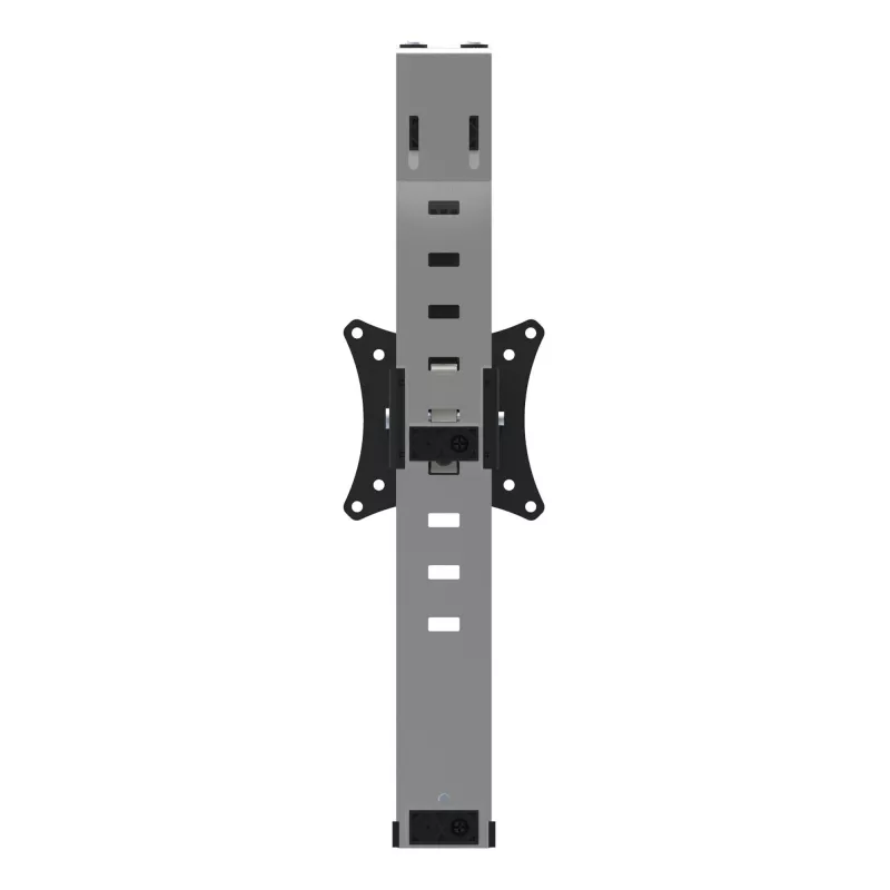 StarTech.com Cubicle Monitor Mount - Cubicle Wall Single Monitor Hanger - Up to 34 inch VESA Mount Display - Height Adjustable Ergonomic Office Cubicle Hanging Flat Panel Hook & Clamp Bracket