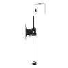 StarTech.com Cubicle Monitor Mount - Cubicle Wall Single Monitor Hanger - Up to 34 inch VESA Mount Display - Height Adjustable Ergonomic Office Cubicle Hanging Flat Panel Hook & Clamp Bracket
